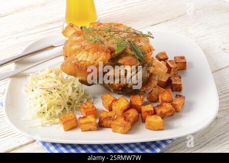 Eingelegter Schinken Stockfoto