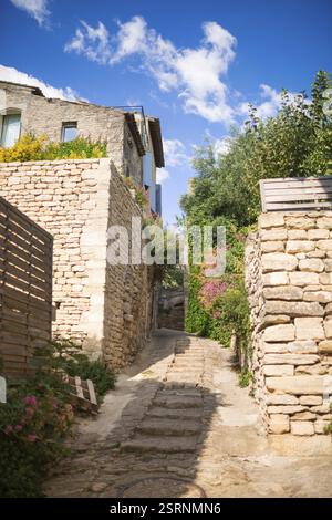 Dorf in der provence Stockfoto