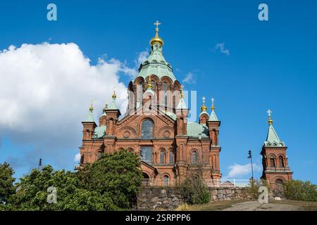 Kathedrale Von Uspenski, Helsinki, Region Uusimaa, Finnland Stockfoto