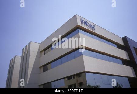 Infosys Campus, Bangalore, Karnataka, Indien Stockfoto