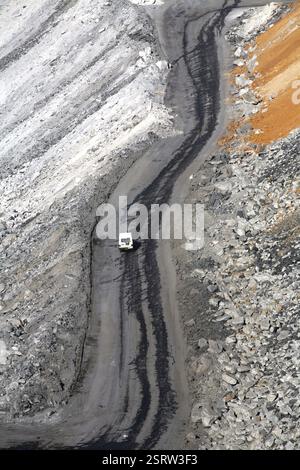 Übersicht über die Kohlemine in Jharkhand, Indien, Asien Stockfoto