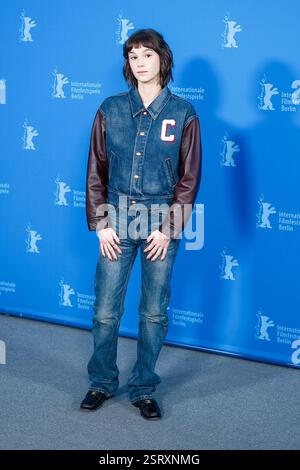 Berlin, Deutschland. Februar 2025. Clara Pacini wurde beim Photocall für den Eisturm während der Berlinale im Grand Hyatt Berlin gesehen. Foto von Julie Edwards./Alamy Live News Stockfoto