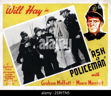 FRAG EINEN POLIZISTEN GRAHAM MOFFATT, WILL HAY, MOORE MARRIOTT, CHARLES OLIVER Datum: 1939 Stockfoto
