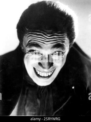 DER MANN, DER CONRAD VEIDT LASTET Datum: 1928 Stockfoto