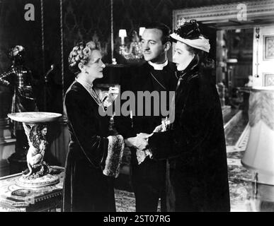 Der Bischof Frau [USA 1947] [L - R] GLADYS COOPER, David Niven, Loretta Young Datum: 1947 Stockfoto