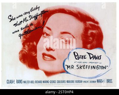 HERR SKEFFINGTON [US 1944] BETTE DAVIS Datum: 1944 Stockfoto