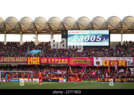 Uvance Todoroki Stadium, Kanagawa, Japan. Februar 2025. Allgemeine Ansicht, 15. FEBRUAR 2025 - Fußball/Fußball : 2025 J1 League Spiel zwischen Kawasaki Frontale 4-0 Nagoya Grampus im Uvance Todoroki Stadium, Kanagawa, Japan. Quelle: AFLO SPORT/Alamy Live News Stockfoto
