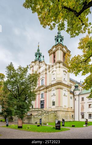 Krakau, Krakau, Kazimierz, Polen, Basilika St. Michael Erzengel, Bazylika św. Michała Archanioła i św. Stanisława, Skaleczna Straße Stockfoto