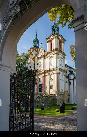 Krakau, Krakau, Kazimierz, Polen, Basilika St. Michael Erzengel, Bazylika św. Michała Archanioła i św. Stanisława, Skaleczna Straße Stockfoto