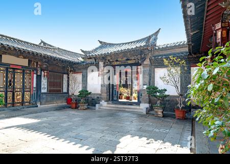 Zhu Family Garden ist das beliebteste Wahrzeichen in Jianshui, Yunnan, China. Stockfoto
