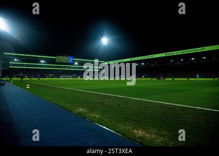 GB LONDON, 15. Februar 2025 - Ein allgemeiner Blick auf das Stadion während des Premier League-Spiels zwischen Crystal Palace und Everton im Selhurst Park Stad Stockfoto