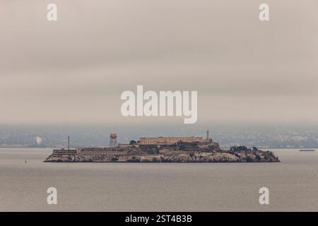 Alcatraz Gefängnis Museum in der Bucht von San Francisco Stockfoto