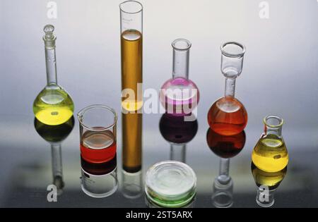 Chemikalien Stockfoto