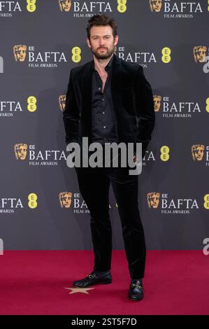 London, Großbritannien. Februar 2025. Alex Pettyfer kam 2025 bei den EE BAFTA Film Awards, der Royal Festival Hall. Kredit: Doug Peters/EMPICS/Alamy Li Stockfoto