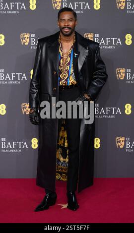 London, Großbritannien. Februar 2025. Colman Domingo kam 2025 zu den EE BAFTA Film Awards, der Royal Festival Hall. Kredit: Doug Peters/EMPICS/Alamy L Stockfoto