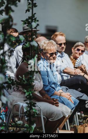 Hochzeitsfeier Stockfoto