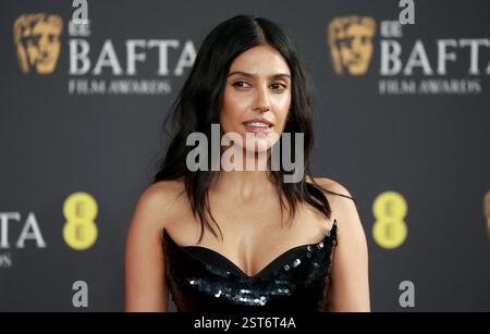 London, Großbritannien. Februar 2025. Ritu Arya nimmt an den BAFTA Film Awards 2025 in der Royal Festival Hall Teil. (Foto: Fred Duval/SOPA Images/SIPA USA) Credit: SIPA USA/Alamy Live News Stockfoto