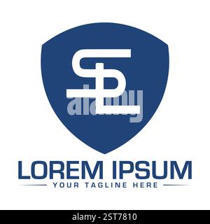 SL-Logo Stock Vektor