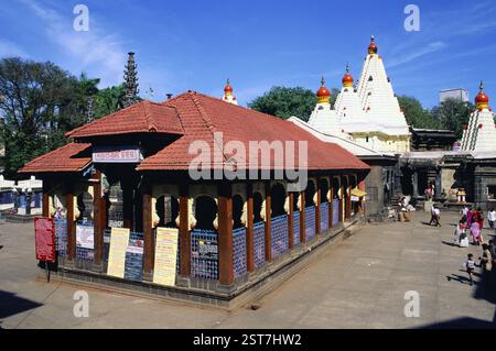 Mahalaxmi Tempel Ambabai Tempel, Kolhapur, Maharashtra, Indien, Asien Stockfoto