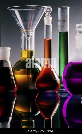 Chemikalien Stockfoto