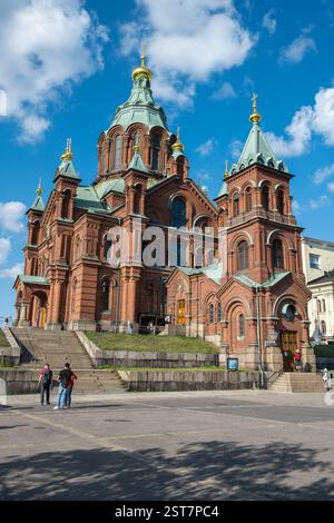 Kathedrale Von Uspenski, Helsinki, Region Uusimaa, Finnland Stockfoto