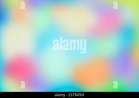 Abstrakter Pastellhintergrund mit sanften Blau- und Rosa-Tönen Stockfoto