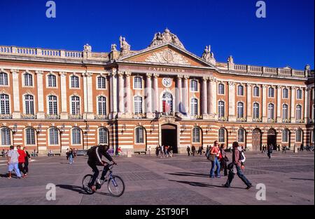 HAUTE-GARONNE (31) TOULOUSE. LA PLACE DU CAPITOLE Stockfoto