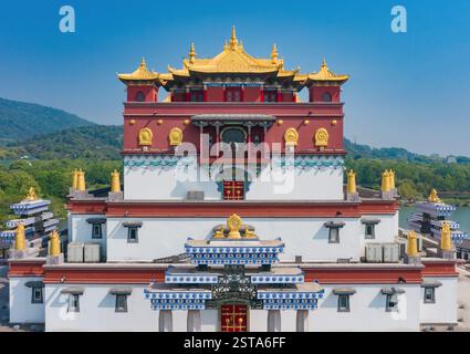 Wuxi Soul Mountain Scenic Spot, Provinz Jiangsu, China Stockfoto