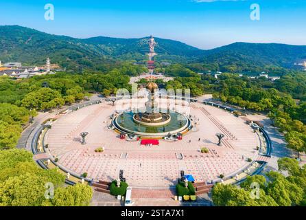 Wuxi Soul Mountain Scenic Spot, Provinz Jiangsu, China Stockfoto