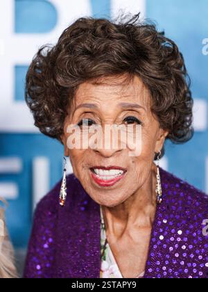 Los Angeles, Usa. Februar 2025. LOS ANGELES, KALIFORNIEN, USA - 17. FEBRUAR: Marla Gibbs kommt am 17. Februar zum 7. Jährlichen American Black Film Festival (ABFF) Honors 2025, das im SLS Hotel, A Luxury Collection Hotel, Beverly Hills, am 17. Februar 2025 in Los Angeles, Kalifornien, USA stattfindet. (Foto: Xavier Collin/Image Press Agency) Credit: Image Press Agency/Alamy Live News Stockfoto