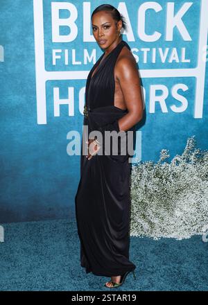 Los Angeles, Usa. Februar 2025. LOS ANGELES, KALIFORNIEN, USA - 17. FEBRUAR: Tika Sumpter kommt beim 7. Jährlichen American Black Film Festival (ABFF) Honors 2025, das am 17. Februar 2025 im SLS Hotel, A Luxury Collection Hotel, Beverly Hills, in Los Angeles, Kalifornien, USA stattfindet. (Foto: Xavier Collin/Image Press Agency) Credit: Image Press Agency/Alamy Live News Stockfoto