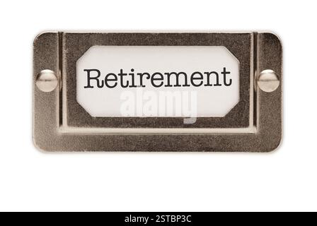 Label Für Das Fach Für Die Außerbetriebnahme Stockfoto