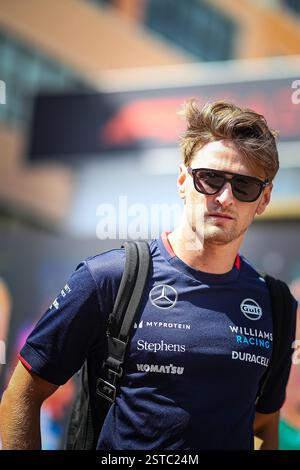 02 Logan Sargeant, (USA) Williams Mercedes während des GP von Monaco, 23-26. Mai 2024 Montecarlo, Formel-1-Weltmeisterschaft 2024. Stockfoto
