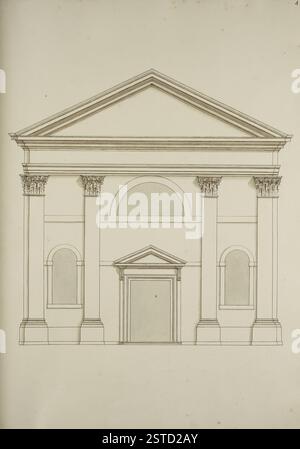 Ein Bild aus der topographischen Sammlung des Königs der British Library mit detaillierten Ansichten der historischen Wahrzeichen und architektonischen Besonderheiten Venedigs, mit Schwerpunkt auf dem städtischen Layout. Stockfoto