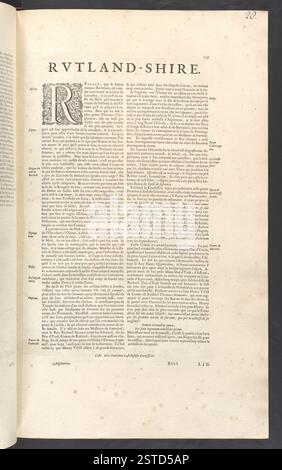 Die Topographische Sammlung des BL King, Le Grand Atlas, Band 5, ist Teil der Sammlung von Karten aus dem 19. Jahrhundert der British Library und zeigt detaillierte geografische und topographische Merkmale für die historische Forschung. Stockfoto