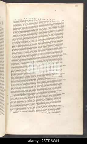 Diese Karte aus Le Grand Atlas, Band 4 der Topographischen Sammlung des BL King's, zeigt eine detaillierte und genaue Darstellung geographischer und topographischer Merkmale aus dem 19. Jahrhundert. Stockfoto
