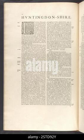 Die Topographische Sammlung des BL King, Le Grand Atlas, Band 5, ist eine Kartensammlung aus dem 19. Jahrhundert, die detaillierte geografische und topographische Darstellungen bietet, die als Teil des Archivs der British Library aufbewahrt werden. Stockfoto