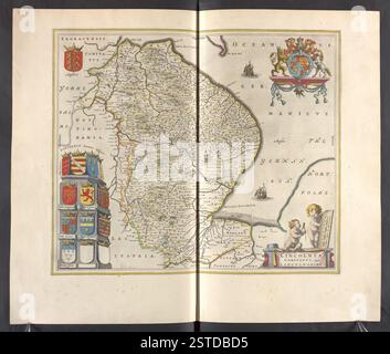 Die Topographische Sammlung des BL King, Le Grand Atlas, Band 5, ist Teil der Sammlung von Karten aus dem 19. Jahrhundert der British Library und zeigt detaillierte geografische und topographische Merkmale für die historische Forschung. Stockfoto