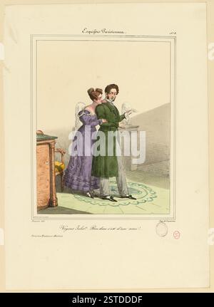 Ein Porträt eines Husaren-Fußsoldaten in einem Pelisse und Dolman, der Shako trägt und einen Säbel nach links trägt, der den Militärstil des 19. Jahrhunderts aufgreift. Stockfoto