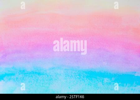 Farbenfroher Hintergrund mit weichen Pastelltönen in Rosa und Blau Stockfoto