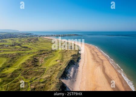 White Rocks Beach Portrush, Antrim, Nordirland, Vereinigtes Königreich Stockfoto