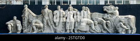 Statue am Hafen von Veracruz in Mexiko Stockfoto