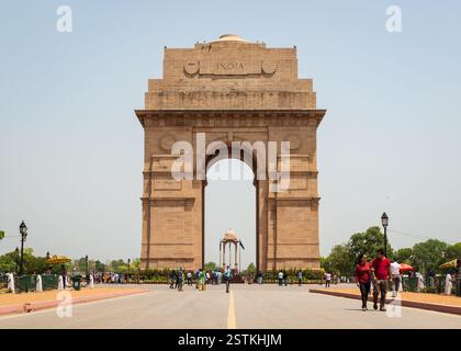 India Gate in Neu Delhi, Indien Stockfoto