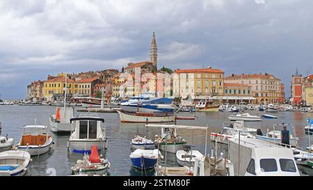 Rovinj Istrien Stockfoto