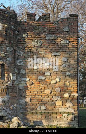 Wandruine Stockfoto