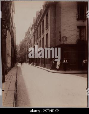 Atget, Eugène (Jean Eugène Auguste Atget, dit) (Libourne, 12–02–1857 – Paris, 04–08–1927), Fotograf. Serientopographie. Erwerbsmethode: Kauf, Erwerbsdatum: 01–03–1952. Fotografie, Grafik. Stockfoto