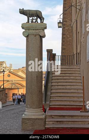 Romulus und Remus Stockfoto