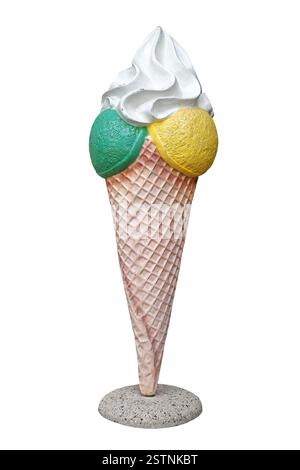 Eiscreme-Kegel Stockfoto