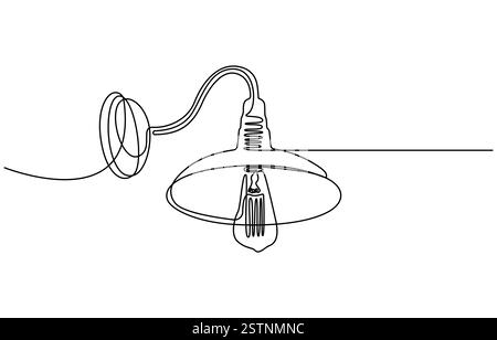 Durchgehendes einzeiliges Thermometer mit hoher Temperatur Stock Vektor