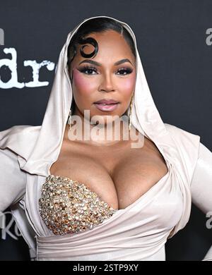 West Hollywood, USA. Februar 2025. Ashanti kommt am 18. Februar 2025 zur Premiere von Hollywood No Address im Directors Guild of America Theatre in West Hollywood, CA. © LISA OConnor/AFF-USA.com Credit: AFF/Alamy Live News Stockfoto